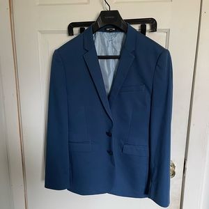 Express Extra Slim Full Suit - Blue